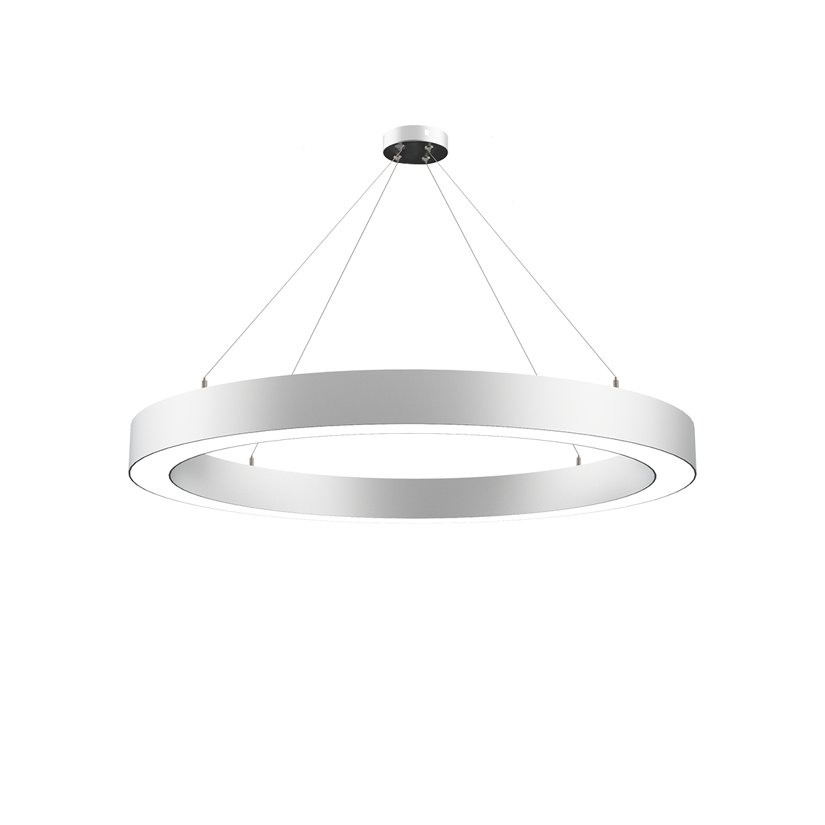OLA Ringleuchte D900 × B65 × H82 mm, 68 W, 115 lm/W, DALI-2 dimmbar, IP20